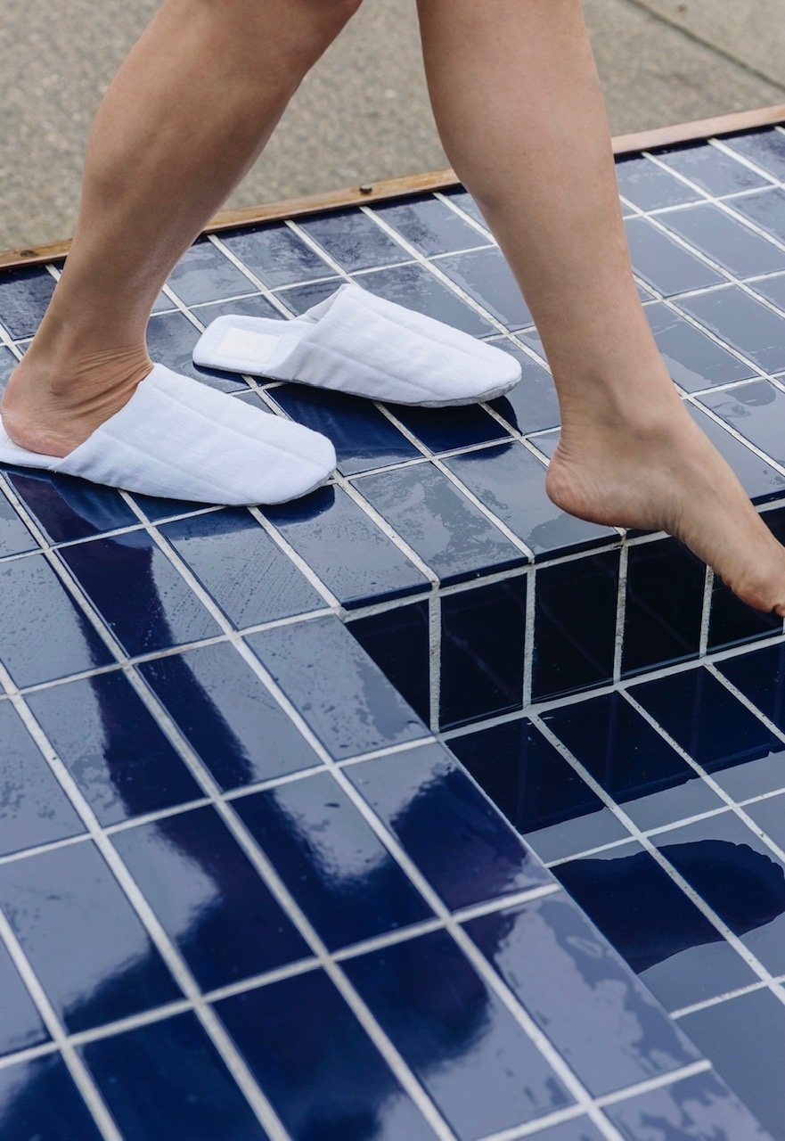 SAANA JA OLLI Chaussons en chanvre "Päivin ja öin"