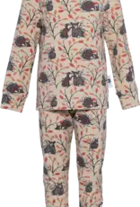 PaaPii Design Pyjama "Morning" couleur café au lait