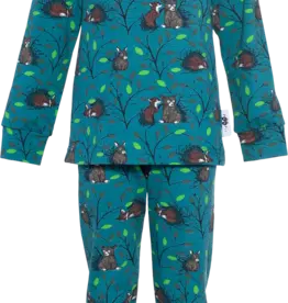 PaaPii Design Pyjama "Morning" petrolfarben