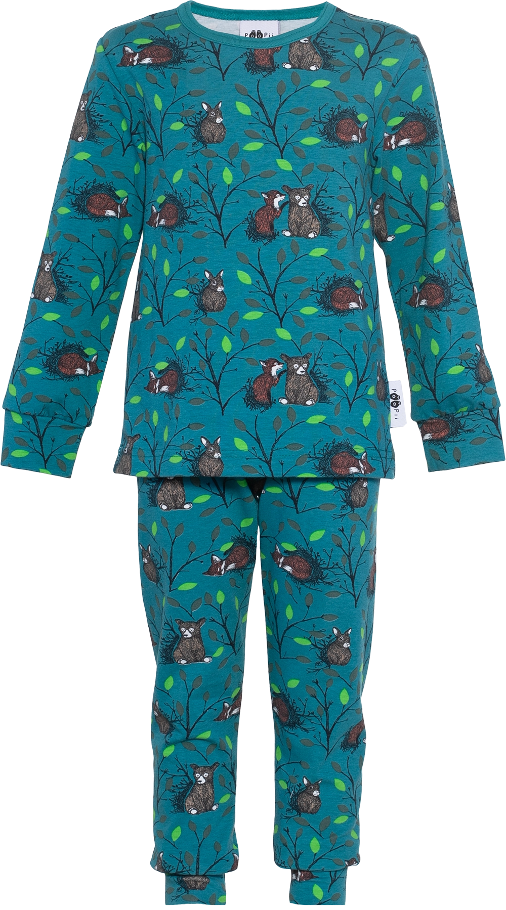 PaaPii Design Pyjama "Morning" couleur petrol