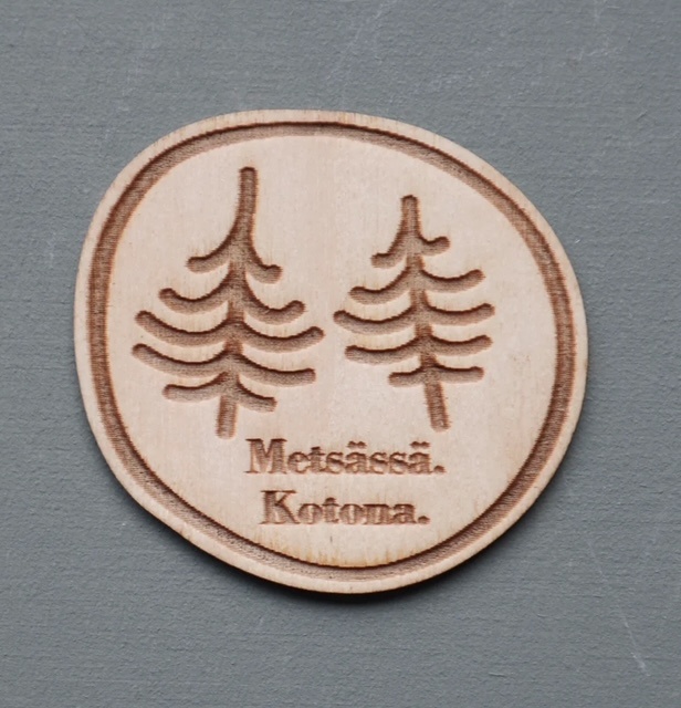 PAPURINO Wood Sticker Forest