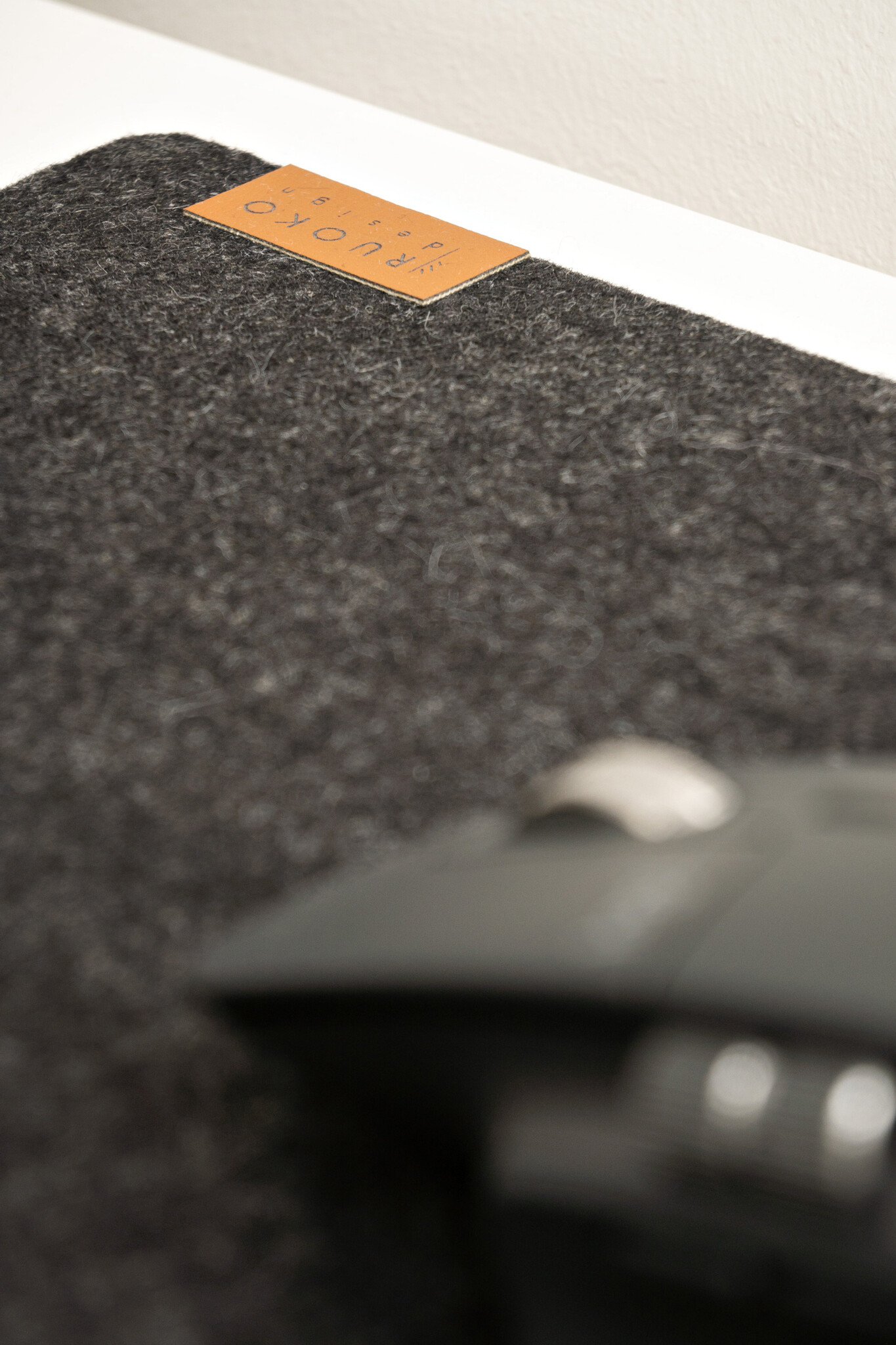 RUOKO DESIGN Wool felt mousepad 19 x 25 cm
