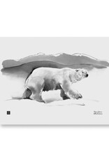 TEEMU JÄRVI ILLUSTRATIONS Polar bear art print A3