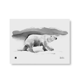 TEEMU JÄRVI ILLUSTRATIONS Polar bear art print A3