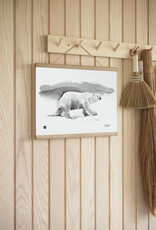 TEEMU JÄRVI ILLUSTRATIONS Polar bear art print A3