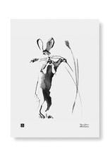 TEEMU JÄRVI ILLUSTRATIONS Hare in the harvest time art print A3