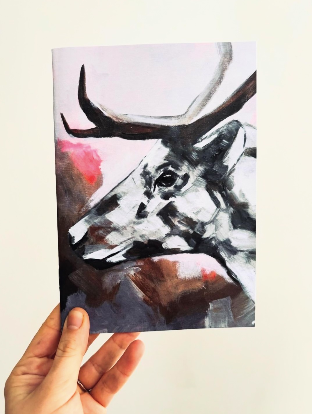 ROUTALA DESIGN Notebook A5 "Hirvas"