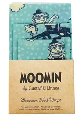 GUSTAF OCH LINNEA Beeswax  food wraps  3-Pack "In winter"