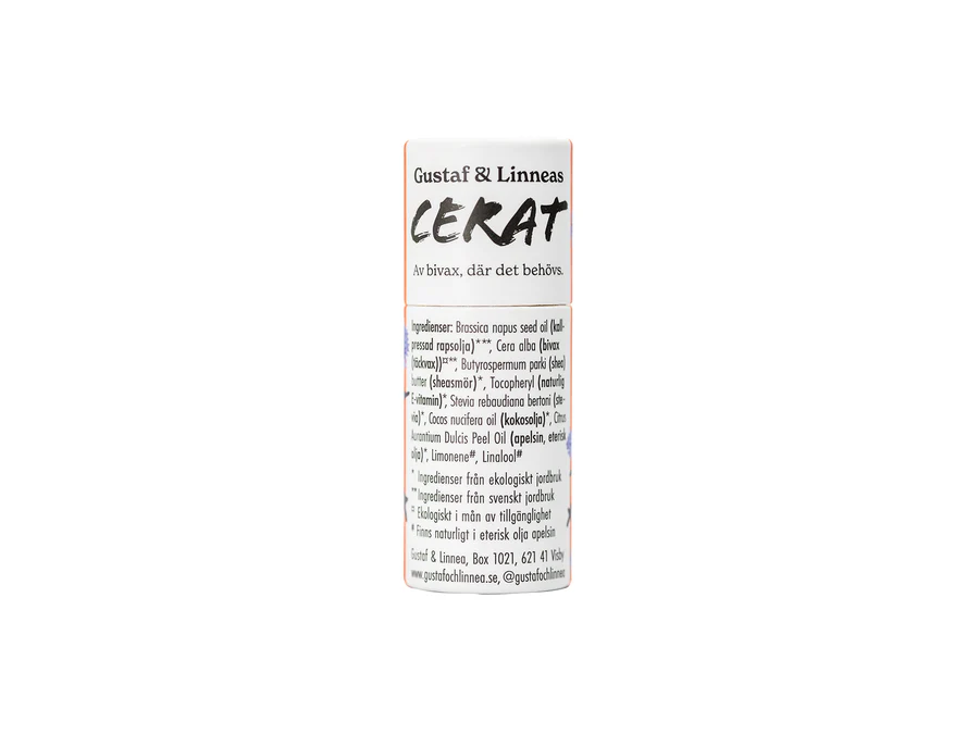 GUSTAF OCH LINNEA Lippenbalsam mit Orangengeschmack 8,5 Gramm