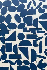 REGARO PAPIRO Puzzle , Blue Wrapping Paper set of 3