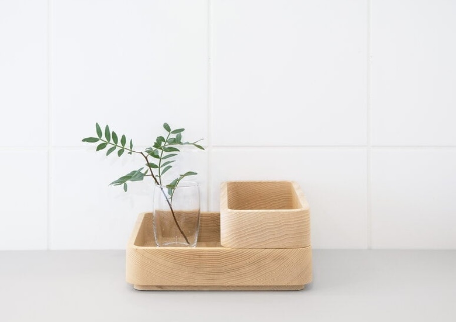 WOODEN Holz Boxiette Set 30 x 20 x 6 cm