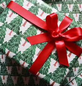 REGARO PAPIRO Fir Tree Holiday, Wrapping Paper set of 2