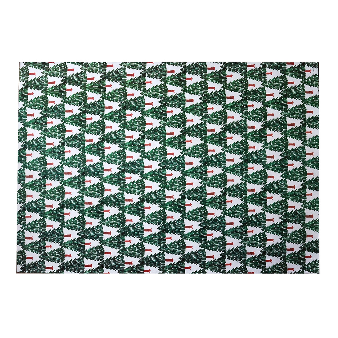 REGARO PAPIRO Fir Tree Holiday, Wrapping Paper set of 2