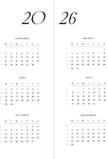 COZY PUBLISHING Cozy Planner 2026, Coffee – “You Are Made of Magic.”