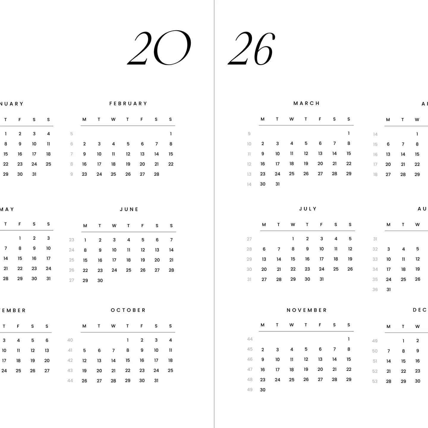 COZY PUBLISHING Cozy Planner 2026, Coffee – “You Are Made of Magic.”