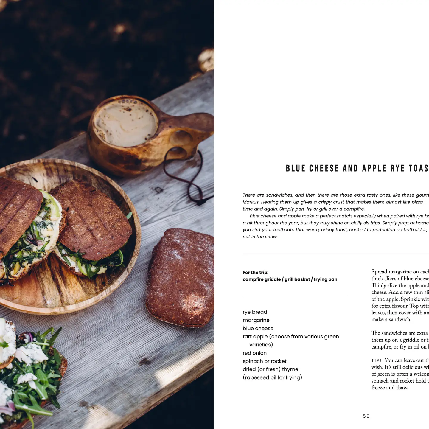 COZY PUBLISHING Food Over the Campfire – Recipes For Day Hikes & Wilderness