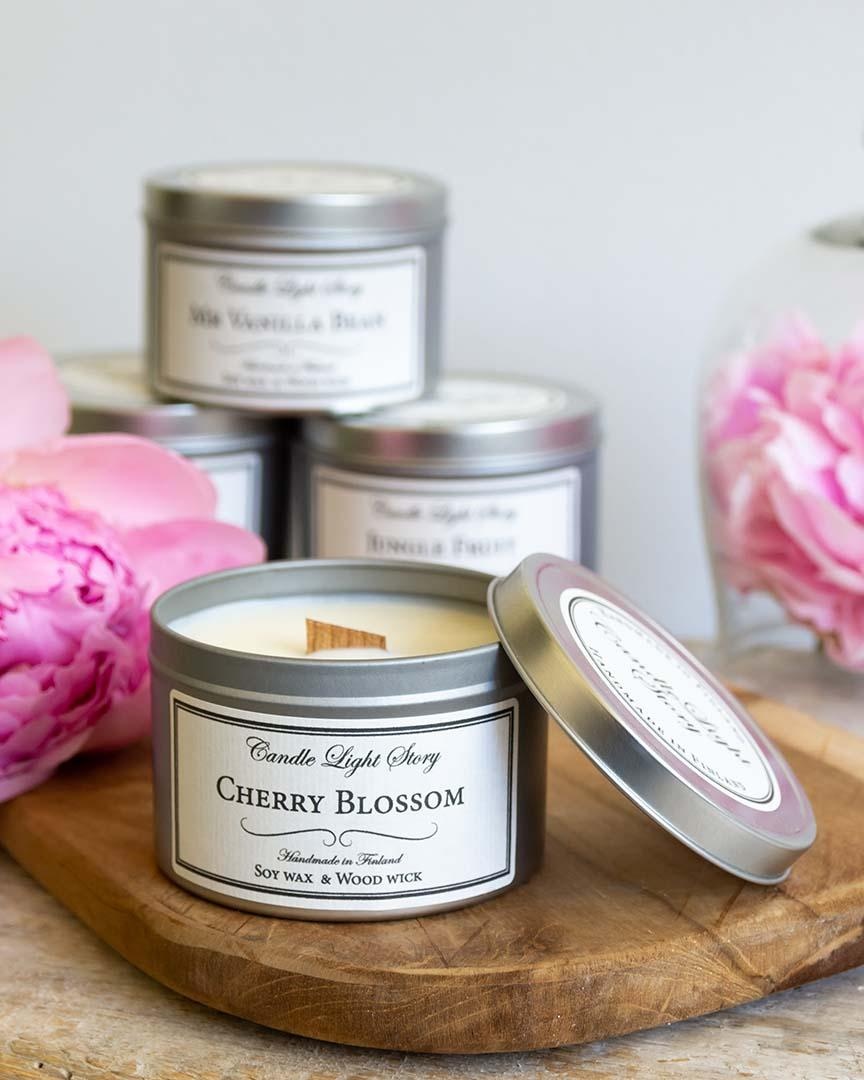 Soy wax candle Cherry Blossom