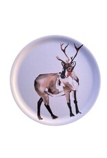 ROUTALA DESIGN Holz Tablett "Saura" D 35 cm