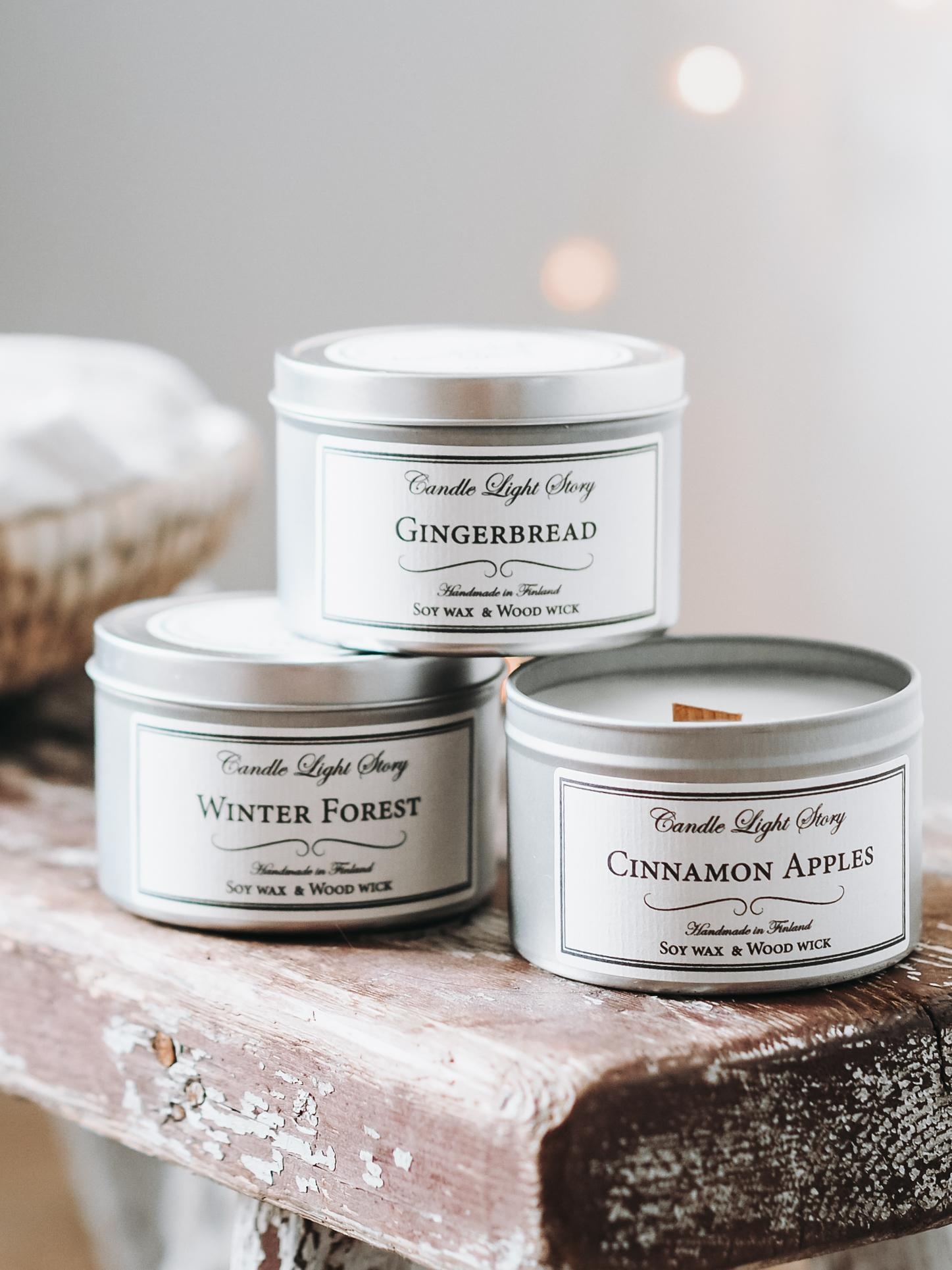 CANDLE LIGHT STORY Soy wax candle Gingerbread