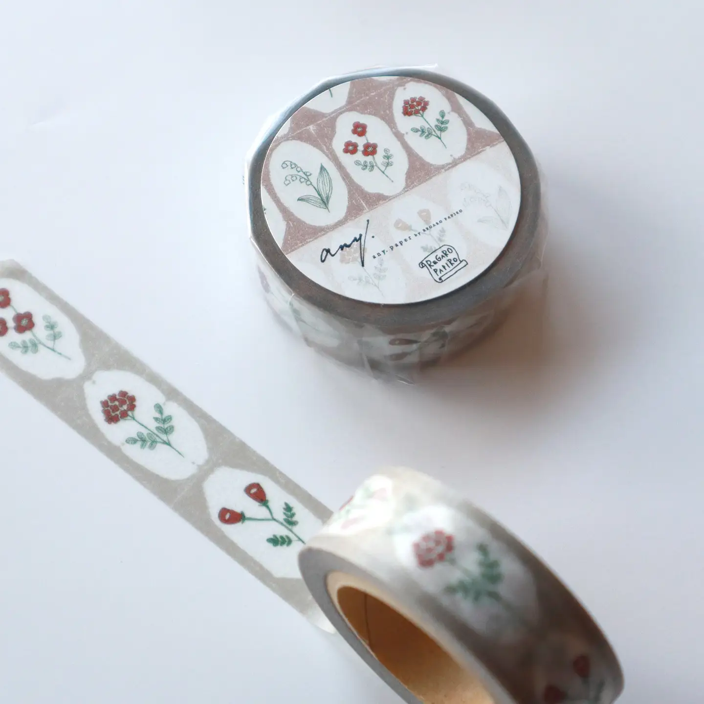 REGARO PAPIRO Frame Flower Washi Tape