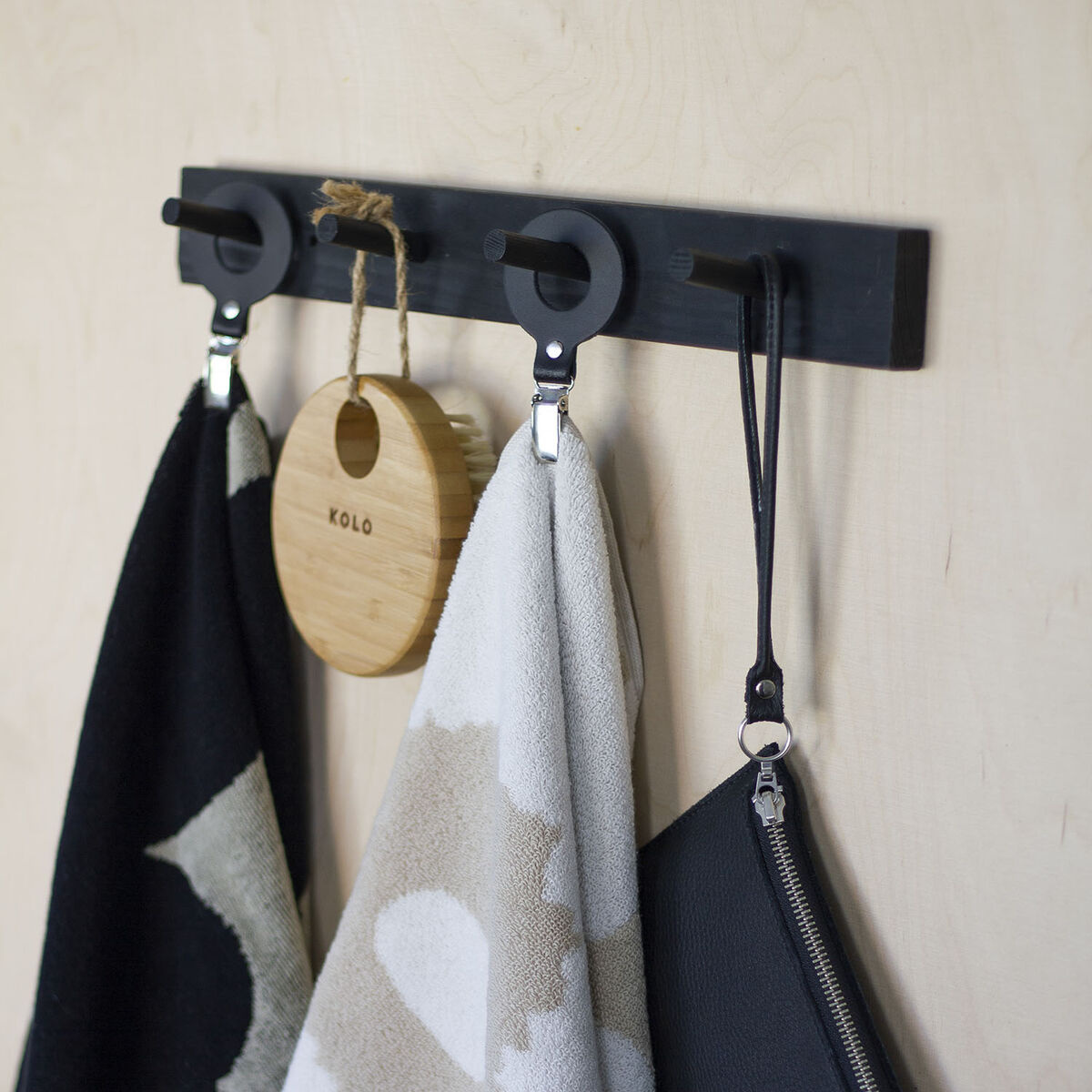 MIIKO DESIGN Towel Clips  "Ring" 5 x 9,3 cm