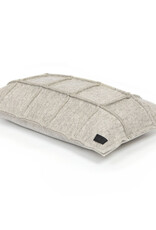 MIIKO DESIGN Wollkissen "Väre" 37 x 60 cm graufarben