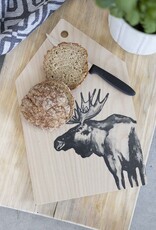 MIIKO DESIGN Schneidebrett "Hirvi" 22 x 35 x 0,7 cm