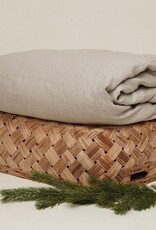 HEMPEA  Spannbetttuch beigefarben 90 x 200 x 30 cm