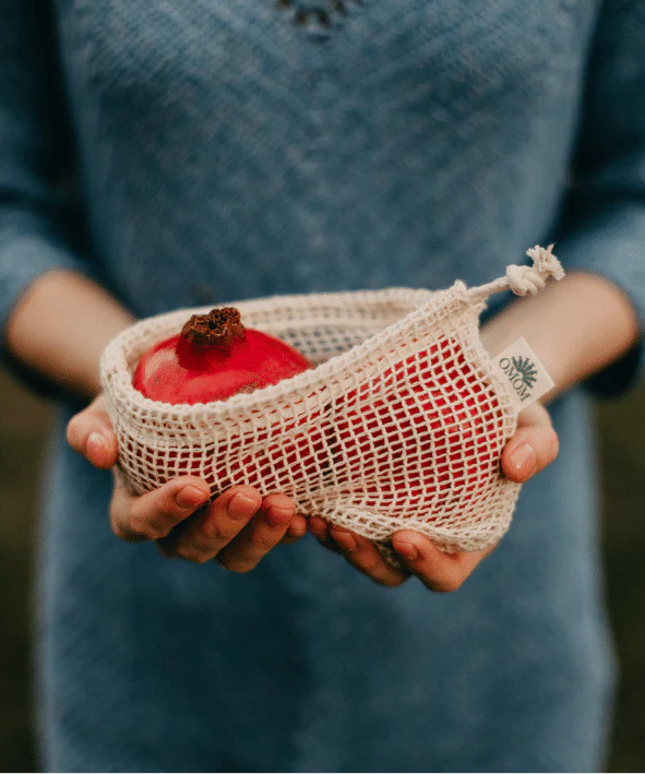 OMOM Organic Cotton Bag klein 2er Set