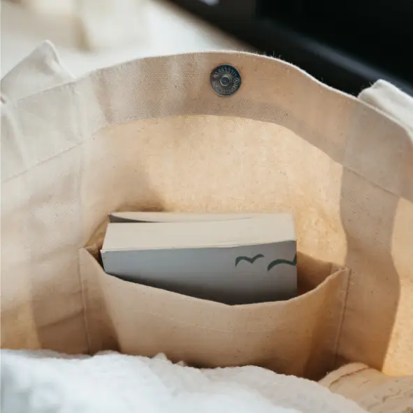 OMOM Organic Tote Bag Yoga - Keeping It Together