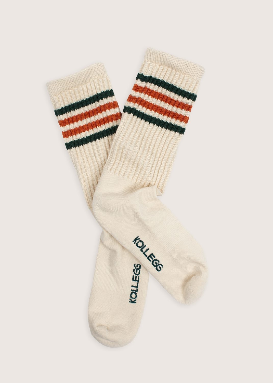 KOLLEGG Gestreift gerippte Socken