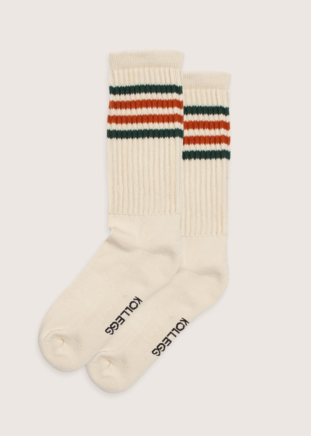 KOLLEGG Gestreift gerippte Socken