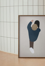 KOLLEGG Poster Skateboarder A1: 594 x 841mm