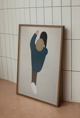 KOLLEGG Poster Skateboarder A1: 594 x 841mm