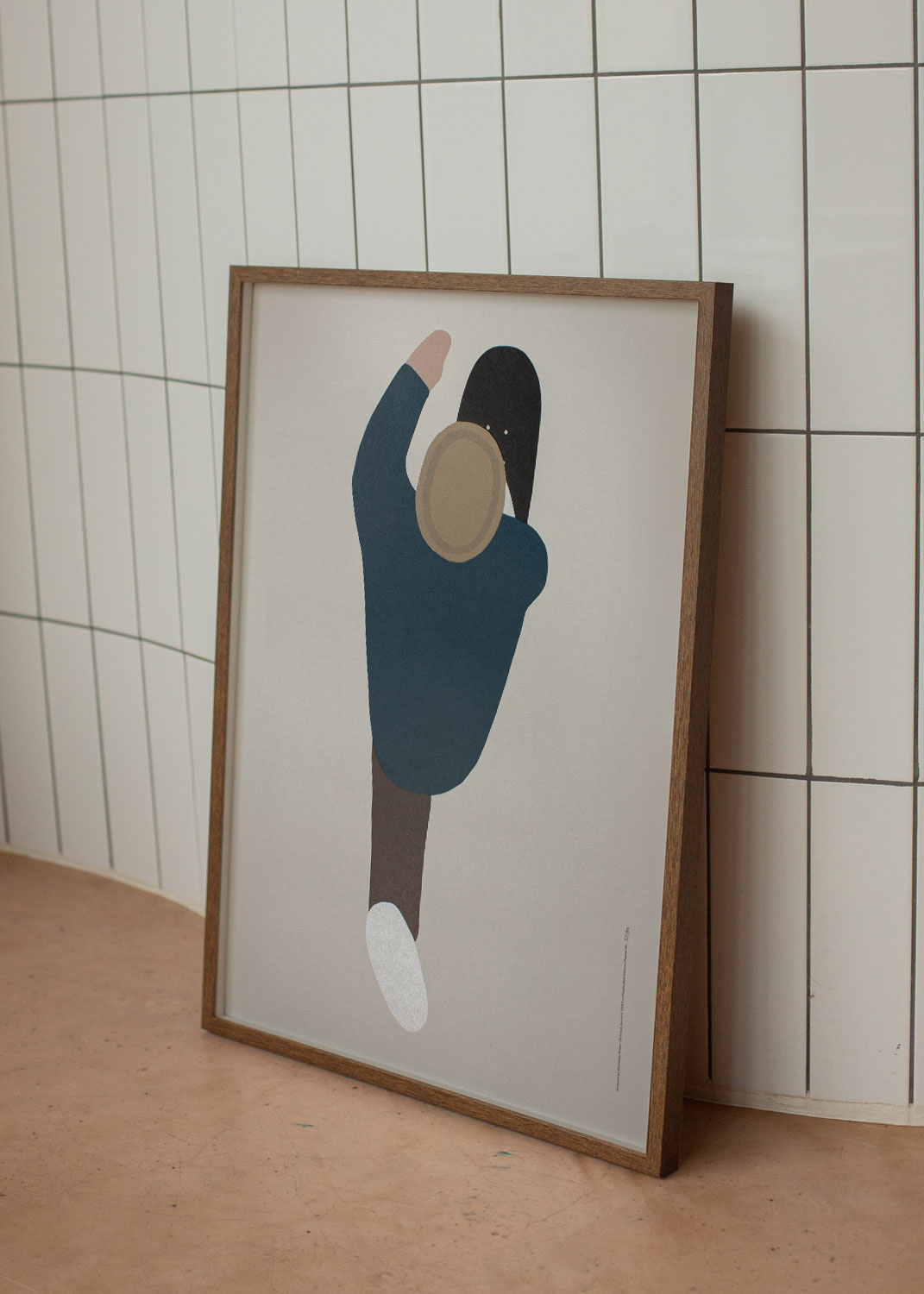 KOLLEGG Poster Skateboarder A1: 594 x 841mm