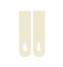 MOIKO DESIGN "Muumipeikko" Socken ecrufarben