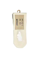 MOIKO DESIGN "Muumipeikko" socks ecru/white