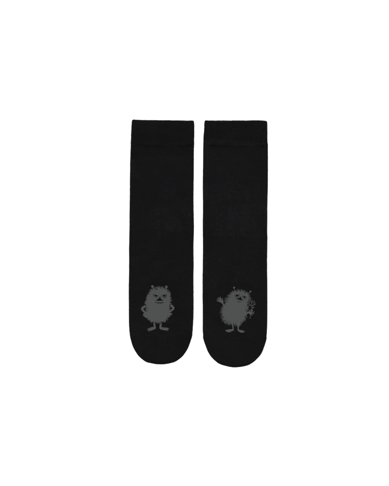 MOIKO DESIGN "Stinky" Socken schwarz/grau