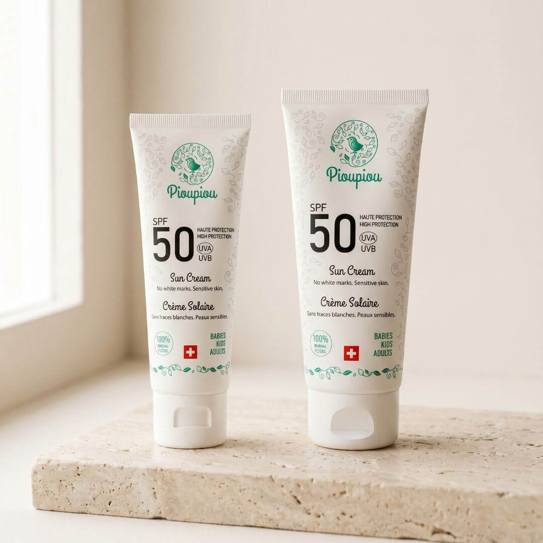 Pioupiou Cosmetics Sun Cream SPF 50 Baby & Kid | Mineral and Natural