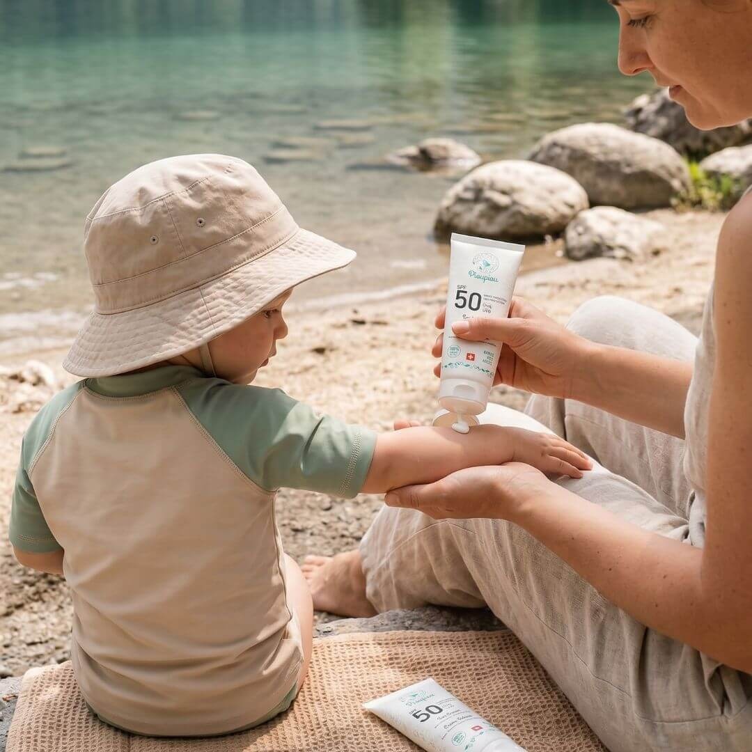 Pioupiou Cosmetics Sun Cream SPF 50 Baby & Kid | Mineral and Natural