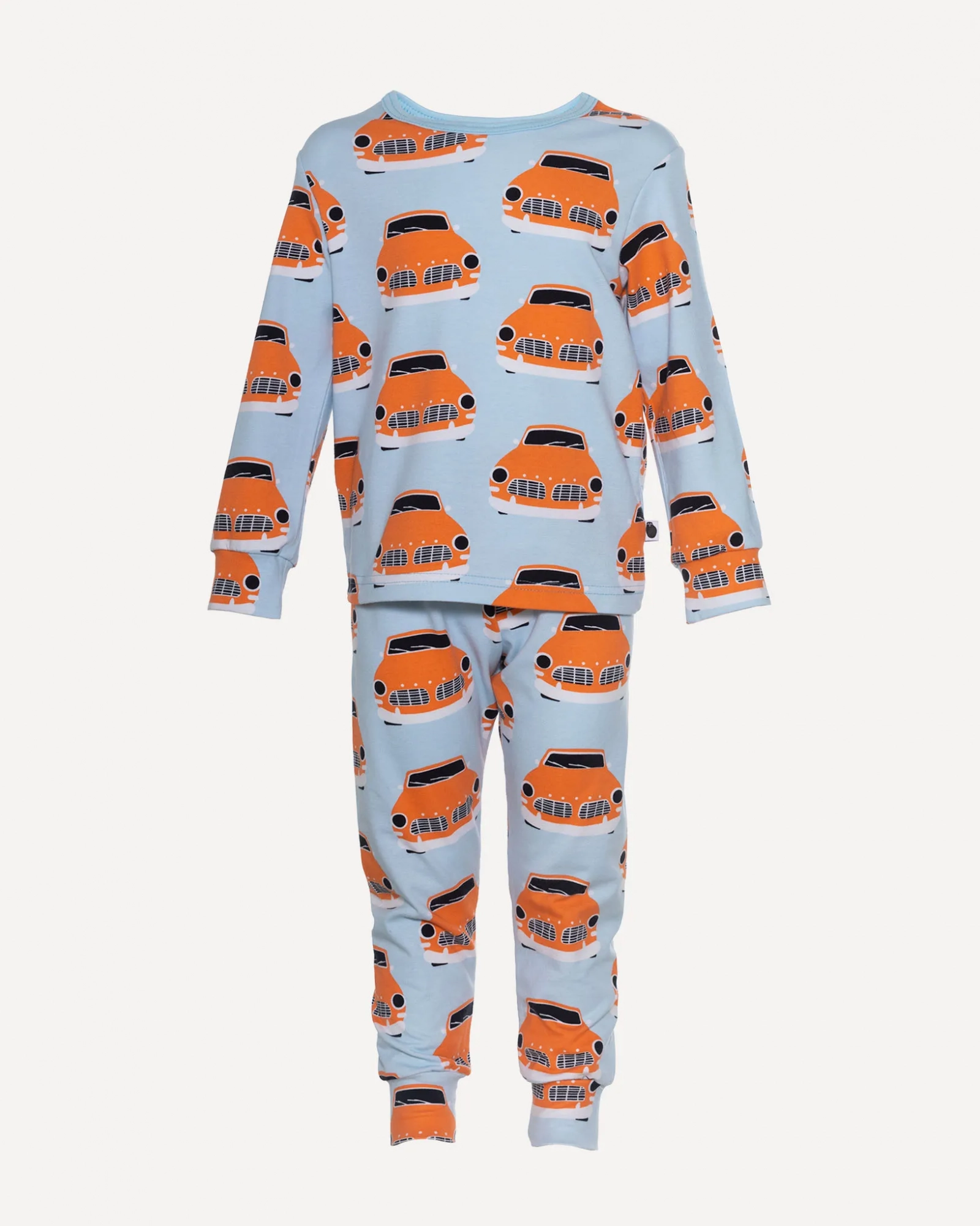 PaaPii Design Pyjama "Vintage Cars" blau/orange
