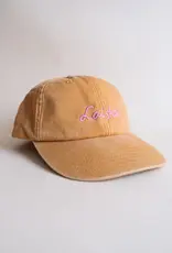 LAISKA EBBA Cap Washed yellow haze