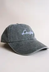 LAISKA EBBA Cap Washed green fields