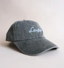LAISKA EBBA Cap Washed green fields