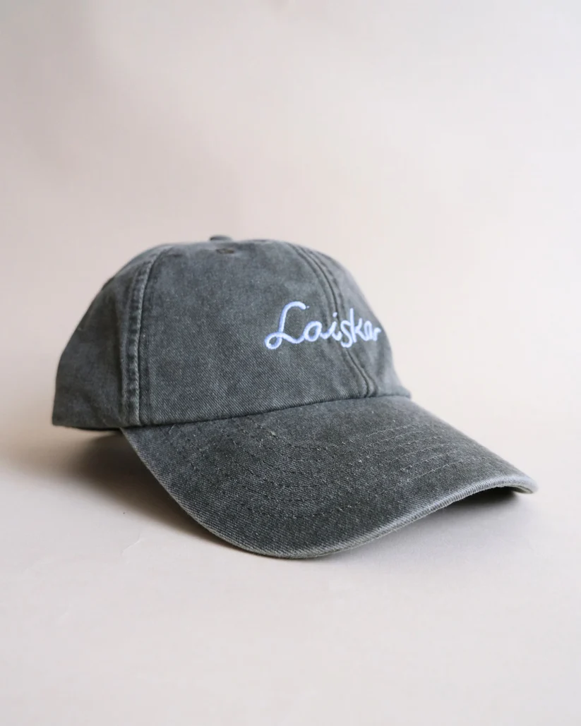 LAISKA EBBA Cap Washed green fields
