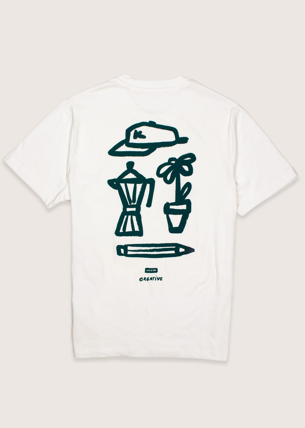 KOLLEGG T-Shirt "Creative"  off-white