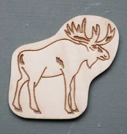 PAPURINO Wood Sticker Elk