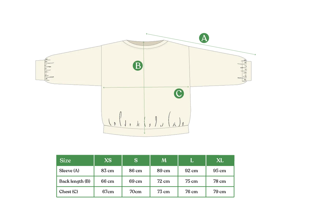 LAISKA EBBA Adults Rooted Sweatshirt