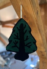 MUM'S Fir tree wall rug 20 x 25 cm
