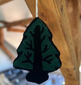MUM'S Fir tree wall rug 20 x 25 cm
